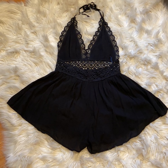 Macrame romper from boutique worn once - Picture 4 of 7
